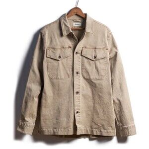 NWT Rowan California Odessa Mid-Century Twill Field Jacket Mens XL Biege
